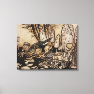 Arthur Rackham   Peter Pan in Kensington-Gärten Leinwanddruck