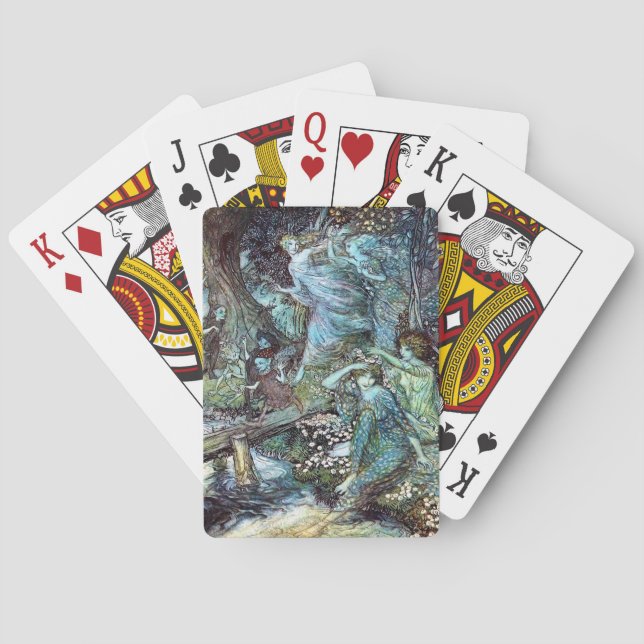 Arthur rackham spielkarten (Rückseite)