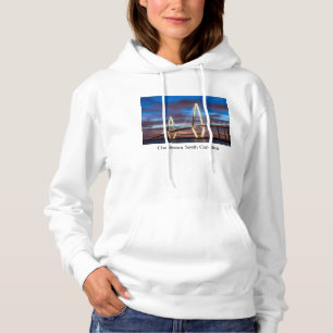 Arthur Ravenel Bridge bei Nacht Hoodie