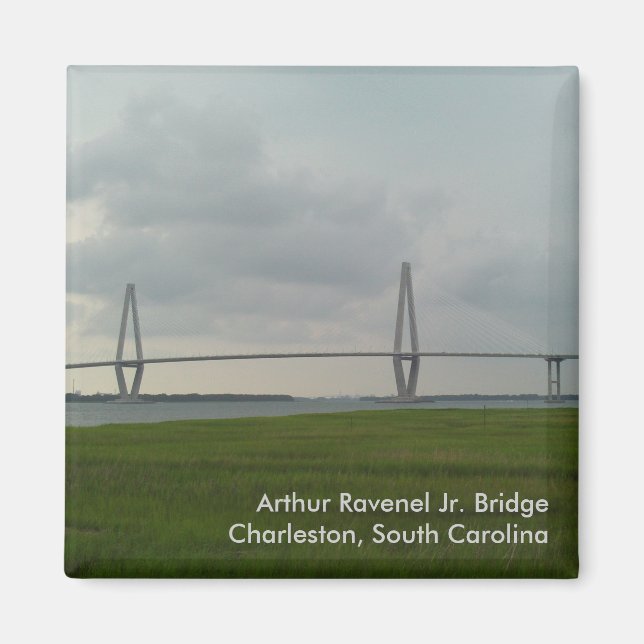 Arthur Ravenel Jr. Bridge Magnet - Charleston, SC (Vorne)