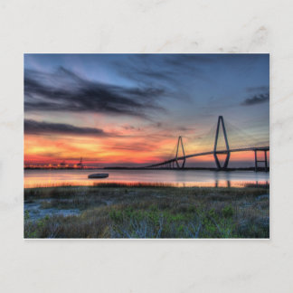 Arthur Ravenel Jr. Bridge Postkarte