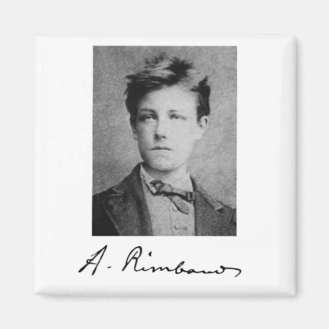 Arthur Rimbaud Magnet (Vorne)