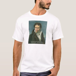 Arthur Schopenhauer "Nationen verspotten" Zitat Ge T-Shirt