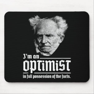Arthur Schopenhauer Pessimismus Pessimist P Mousepad