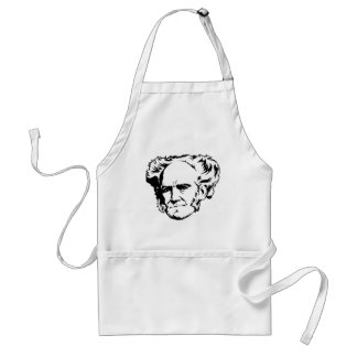 Arthur Schopenhauer-Porträt Schürze