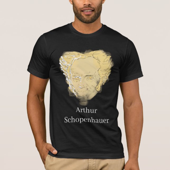 Arthur Schopenhauer T-Shirt (Vorderseite)