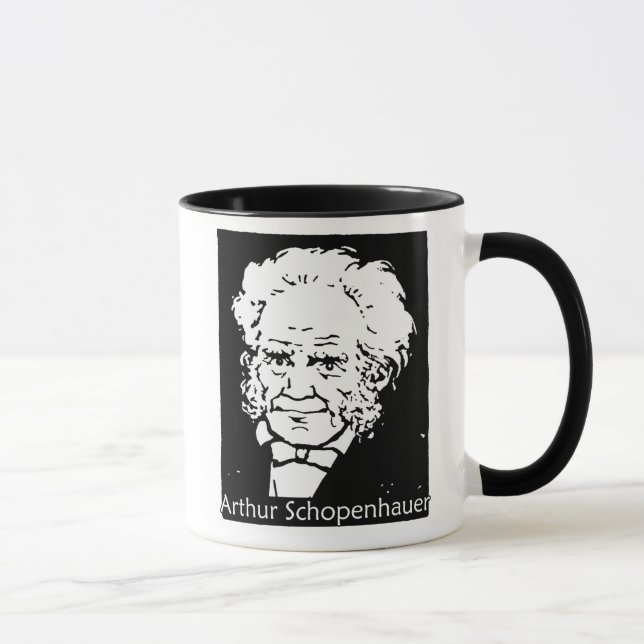Arthur Schopenhauer Tasse (Rechts)
