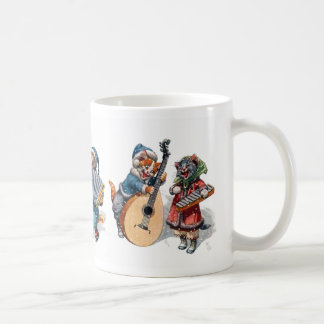 Arthur Thiele - Katzen mit Musikinstrumenten Kaffeetasse