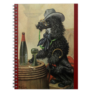 Arthur Thiele Poodle de bande dessinée au Carnet S