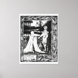 Arthur und das seltsame Mantel Leinwanddruck