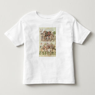 Arthur und seine Ritter, die auf darlegen Kleinkind T-shirt