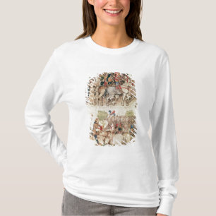 Arthur und seine Ritter, die auf darlegen T-Shirt
