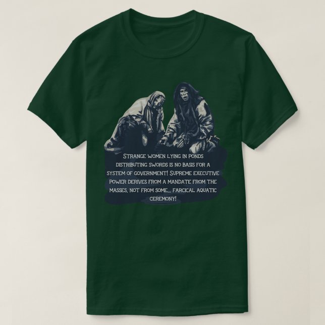 Arthurs System der Gouverneure des Heiligen Gralba T-Shirt (Design vorne)