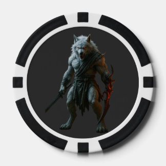 Artic Werewolf Pokerchips