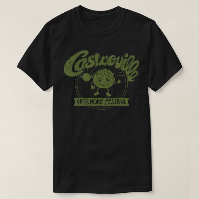 Artichoke Castroville Artichoke Festival 1959 T-Shirt (Design vorne)