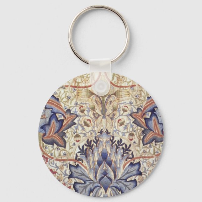 Artichoke Design von William Morris Schlüsselanhänger (Vorderseite)