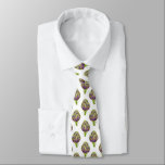 Artichoke Gemüsemuster Neck Tie Krawatte<br><div class="desc">Whimsikale Krawatte mit Aquarellbildern von Artischocken.</div>