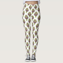 Artichoke Lila Pattern Leggings