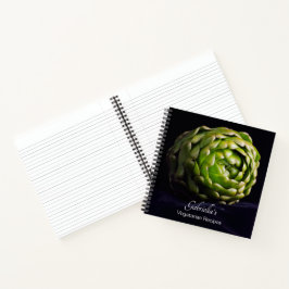 Artichoke Vegetarisches Rezept Notizbuch