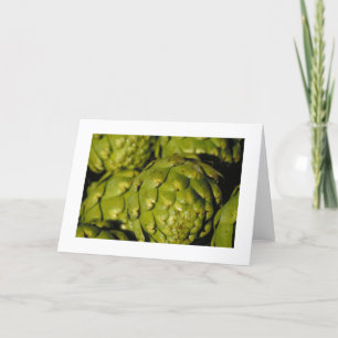 Artichokes Card Karte