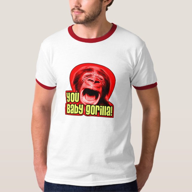 Artie Lange vous T-shirt de sonnerie de gorille de (Devant)