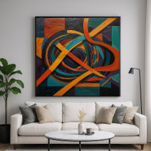Artifact - Geometrisches Kunstdesign
