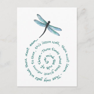 Artikel 3 - Hexengesetz - Rede von Wiccan Postkarte