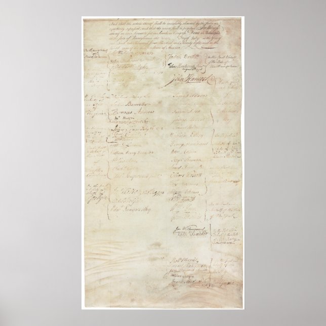 Artikel der Konföderation der vereinten Staaten_pg Poster (Vorne)