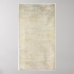 Artikel des Bündnisses des vereinigten States_pg1 Poster