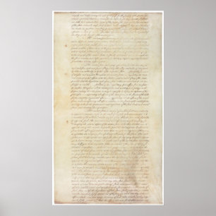 Artikel des Bündnisses des vereinigten States_pg4 Poster