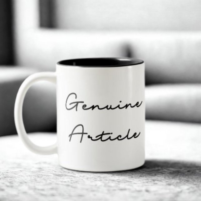 Artikel-Zitat Zweifarbige Tasse (Von Creator hochgeladen)