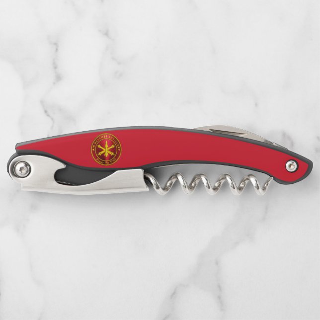Artillerie für Luftverteidigung Kellnermesser (Vorderseite)