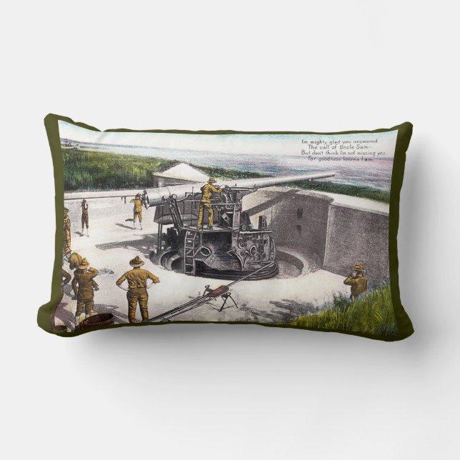 Artillerie Lendenkissen (Vorderseite)