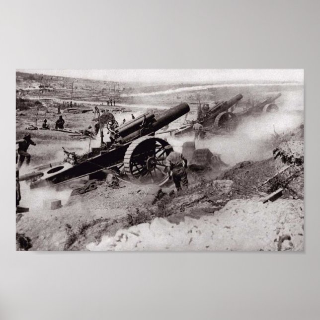Artillery Barrage Poster (Vorne)