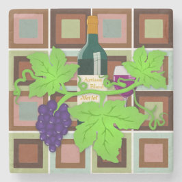 Artisan Blend Merlot Steinuntersetzer