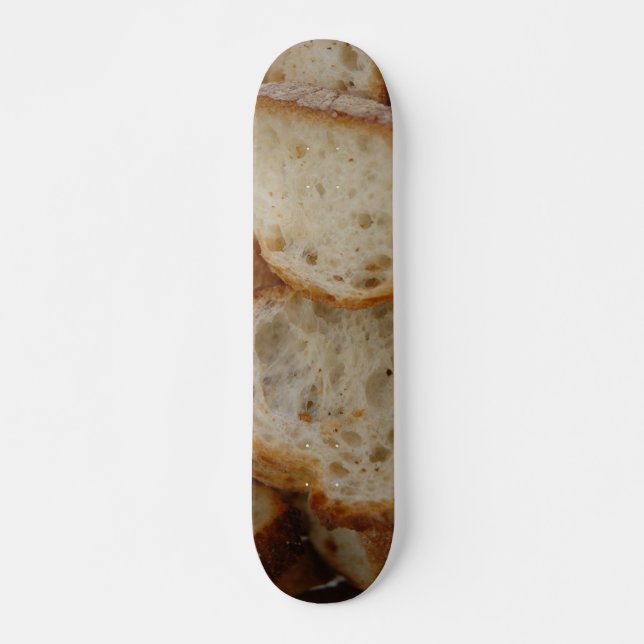 Artisan Bread Slices Skateboard (Vorne)