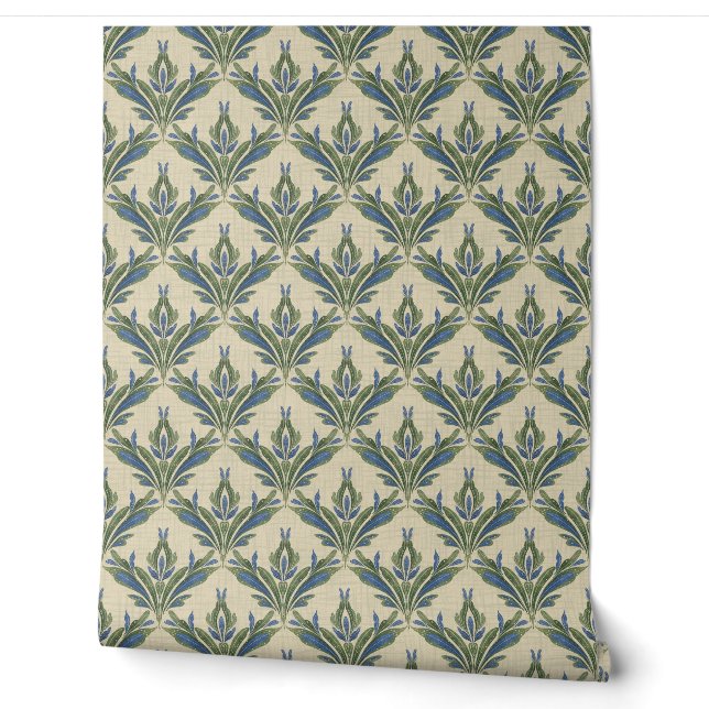 Artisan Floral Wall Decke Tapete (Abrollen)