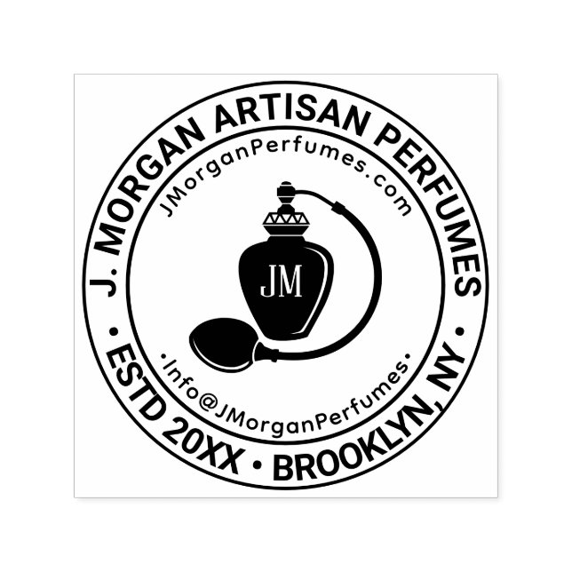 Artisan Parfüm Firmenname URL E-Mail Permastempel (Design)