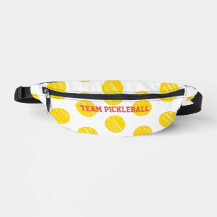 Artisan Polka Dots TEAM PICKLEBALL Sportspass Bauchtasche