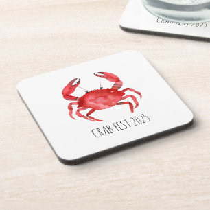 Artisan Red Crab EVENT NAME Küstengenuss Getränkeuntersetzer