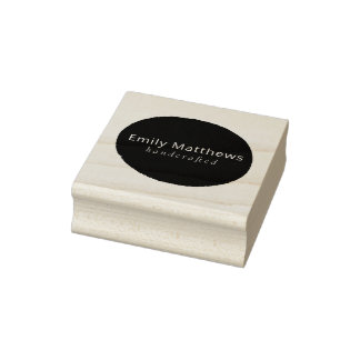 Artisan Rubber Stamp Custom Maker's Mark Seal Gummistempel