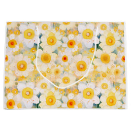 Artisan-Wildblumen Gelborange-Happy Daffodien Große Geschenktüte