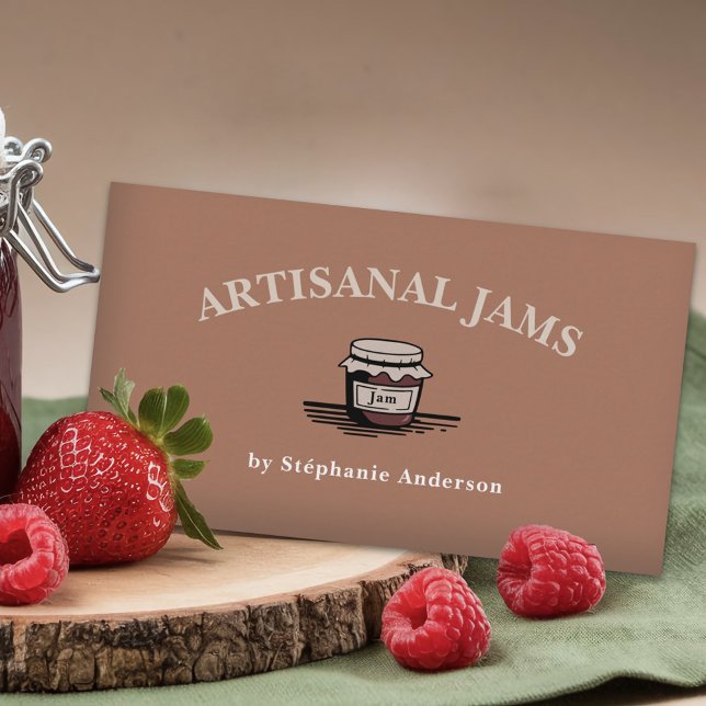 Artisanal Jam Visitenkarte (Artisanal Jam Business Card)