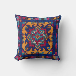 Artisanat Blue Kilim Lumbar Coussins : Confort Mee