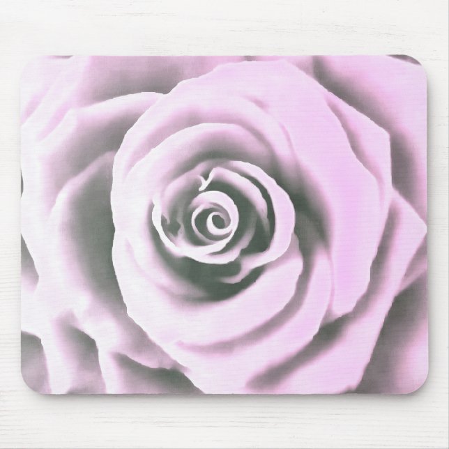 Artisitc Big Bale Peach Rose Mousepad (Vorne)