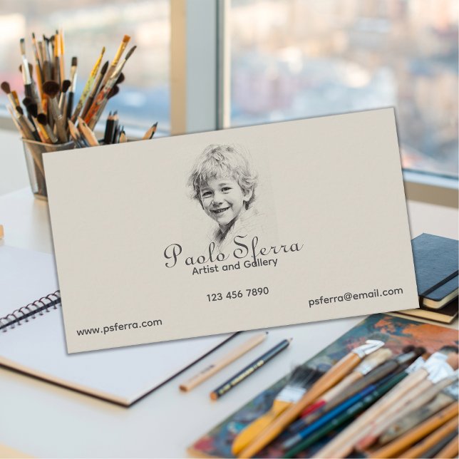 Artist and Gallery Visitenkarte (Von Creator hochgeladen)