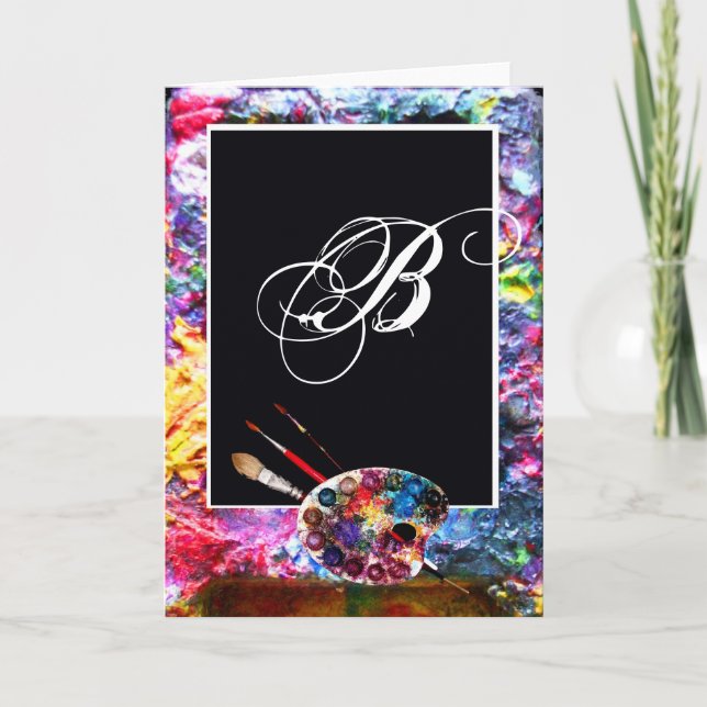 ARTIST FARBE PALETTE MONOGRAMM (Vorderseite)