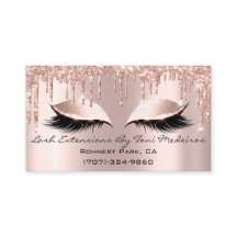 Artist Lashes Aftercare Glitzer Tropfen Rose PINK