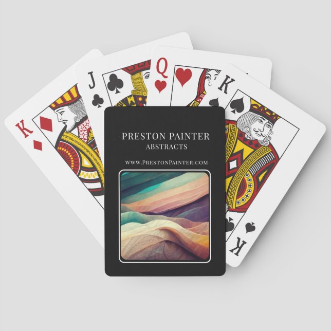 ARTIST MARKETING SPIELKARTEN (Rückseite)