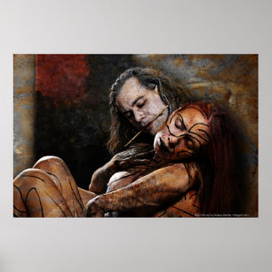 'Artist & Muse' by Andrew Gettler Poster